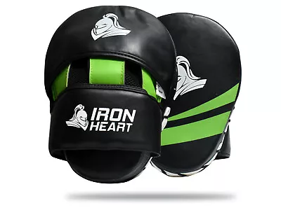 Australian Design Iron Heart Aero Leather Hook & Jab Pad Green/Black & Inners • $59.95