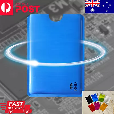 $5.29 • Buy RFID Blocking ID Credit Card Protector Sleeve NFC Anti Scan Holder Case Cover AU