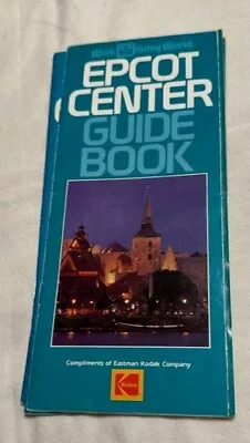 1986 87 88  EPCOT Guide Books Maps Walt Disney World WDW Brochures • $25