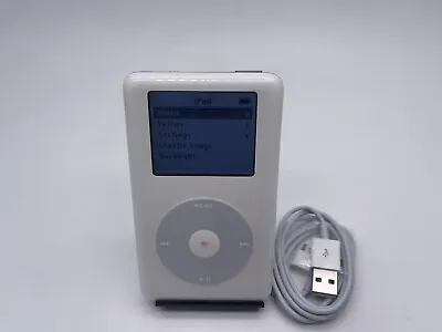 £71.99 • Buy Apple IPod Classic 4th Generation White (20GB) A1059 FREE SHIPPING