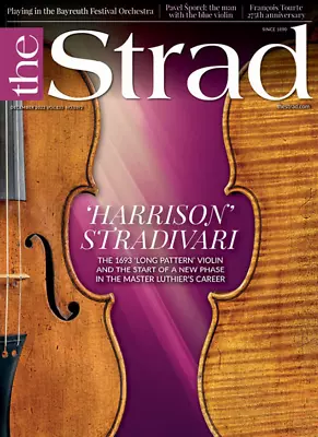 The Strad Magazine | Vol 133 No. 1592  Dec 2022 Uk | Harrison Stradivari • $19.99
