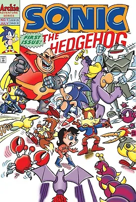 $20 • Buy Complete Archie Sonic The Hedgehog Collection (#0-#290 + Specials)