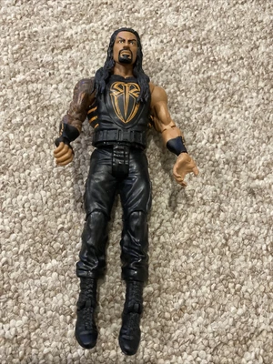 £7 • Buy WWE Mattel Action Figure ELITE TRIBAL CHIEF  ROMAN REIGNS Kid PLAY Toy Wrestling