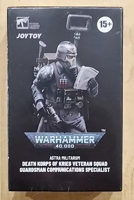 Jt2689: Joytoy Warhammer 40k Death Korps Of Krieg Communication  Specialist  • $75.38