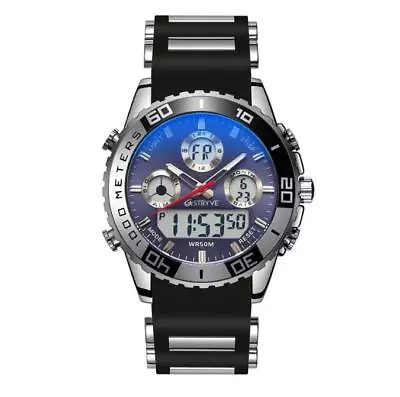 Men's Waterproof Sports Watch Shock Analog Quartz Digital Wrist Watches Gift HOT • $14.61