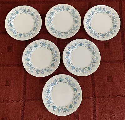 6 Colclough Braganza Tea / Side Plates 6.25” • £6