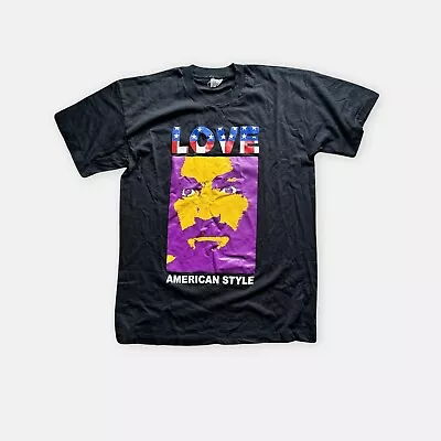 Frank Kozik Charles Manson Love American Style T-Shirt Black Large • £50