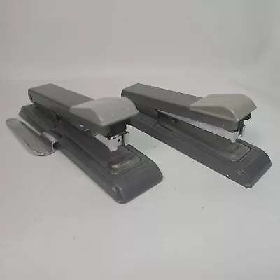 2 Vintage Bostitch B8 Staplers - 1 With Side Staple Remover- Made In USA - READ • $16.99