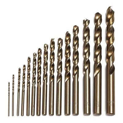 £2.84 • Buy HSS Cobalt Jobber Drill Bits Split Point For Stainless Steel Strong Hard Metals