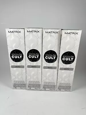 Lot Of 4 MATRIX So Color Cult Demi Permanent Haircolor Clear 3 Oz #R23 • $33.99