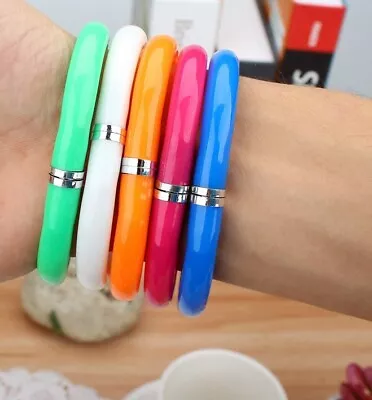 Novelty Candy Color Wristband Ballpoint Pen - Cute Kawaii School/Office Supplies • $3.99