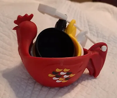 Measuring Cups Cracker Barrel Silicone Chicken Measuring Cups • $4.99