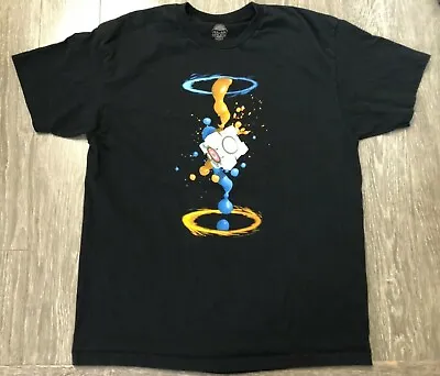 Jinx Portal Video Game Valve Black T Shirt XL Used  • $26.99