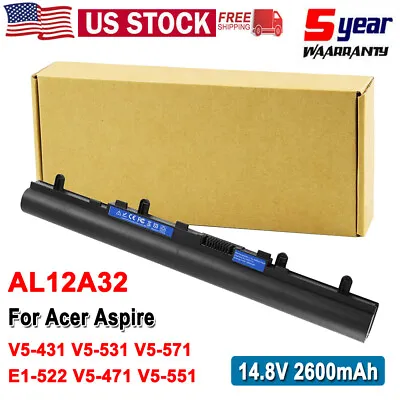 Genuine OEM Battery AL12A32 For Acer Aspire V5 Series E1 Series AL12A72 MS2360 • $22.90