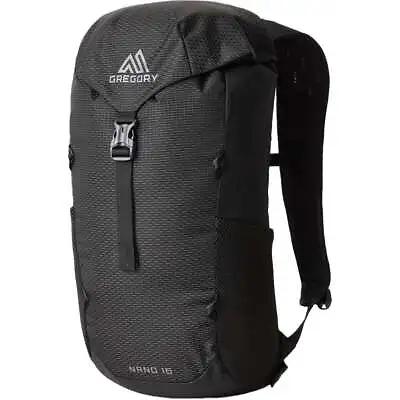 Gregory Nano 16L Plus Backpack Obsidian Black One Size • $54.95