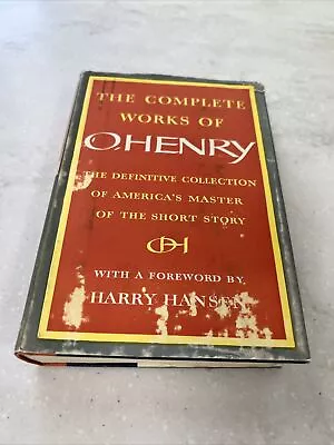 The Complete Works Of O Henry Volume I Hardcover W/dj Doubleday 1953 -p10 • $5.98