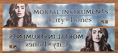 📽 Mortal Instruments City Of Bones - Double-Sided - Movie Theater Mylar 5x25 • $12.99