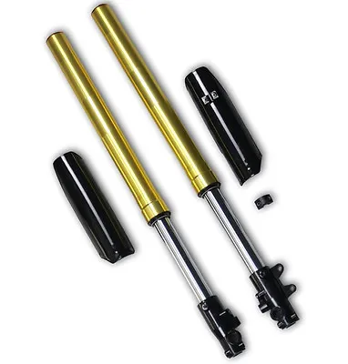 Front End Forks Triple Fork Shock For CRF50 70 110 125cc 140cc PIT Dirt Bike • $137.35