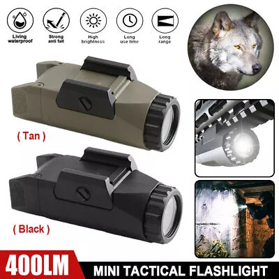 400Lumens Weapon Light Mounted For Glock Full Size Outdoor Hunting Scout Strobe • $29.99