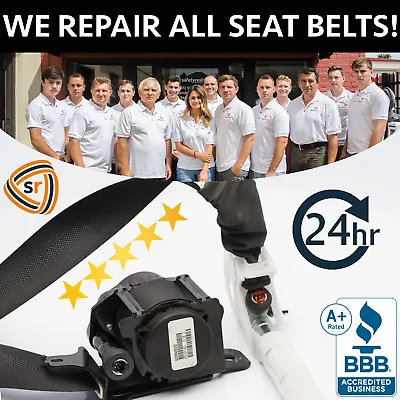 For VW Dual Stage Seat Belt Repair After Accident 2 Plugs SAFETY RESTORE OEM • $87.95