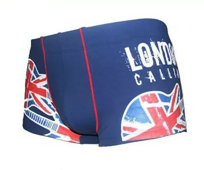 £8 • Buy Bruno Banani Mens Underwear London Blue Hipshort New Medium Size