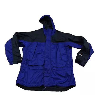 Stormtech Inside Edge Men Small Jacket Nylon Waterproof Packable Blue • $29.99