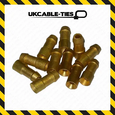£2.19 • Buy Uninsulated Brass Bullet Connectors 4.7mm Lucas Type Electrical Terminals Crimp
