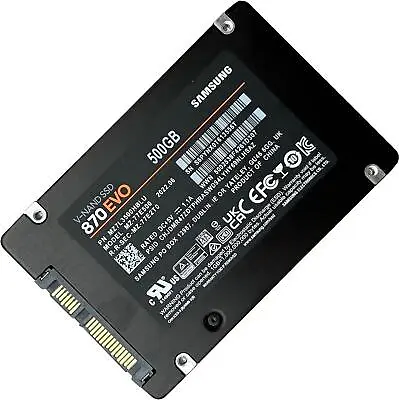 Samsung 870 EVO 500GB 2.5 Inch SATA III Solid State Drive SSD • £34.98