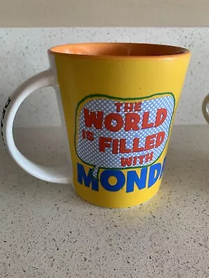 Peanuts Snoopy Charlie Brown World Filled With Mondays Mug Large Mug 15 Oz • $7.95