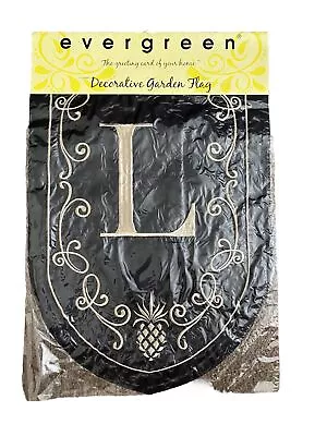 Garden Flag  11 X 16 Brand New Initial Flag L ￼ • $2