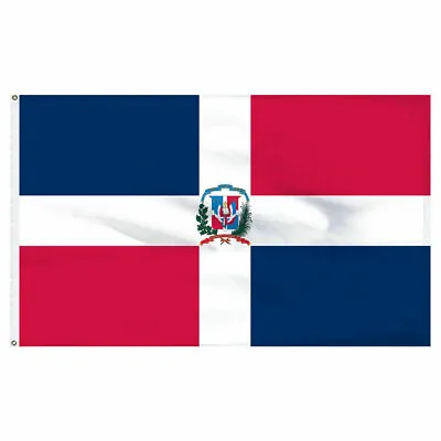 3x5 Dominican Republic NYLON PRINTED Flag 5X3 Banner Grommets • $9.88
