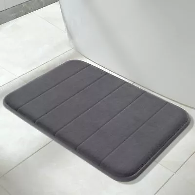 Memory Foam Bath Mat Large Size 24 X 17 Inches Soft And Comfortable Super ... • $26.74
