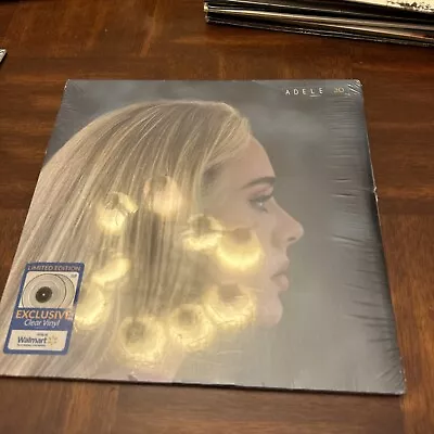 Adele 30 Clear Vinyl Limited Edition Exclusive Walmart 2 Lp R4 • $9.99