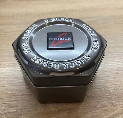 Casio G-Shock Tin Box Presentation Case Authentic For Storage Store Sale #4 • £29.99