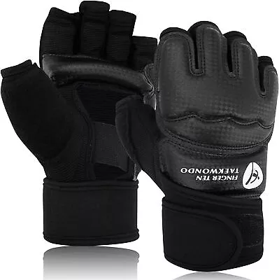 ATA Taekwondo Martial Arts Combat Sparring Gloves Half Finger XS S M L XL 2XL • $12.99