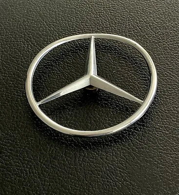  Mercedes Benz W116 Star Trunk Lid Emblem 280s 350 450se 300sd  1972-80 Genuine • $19.95