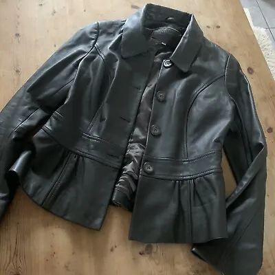 Ladies Marks & Spencer’s Smart Leather Jacket 12 • £29.99