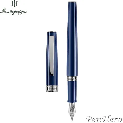 Montegrappa Armonia Navy Blue Fountain Pen Fine • $175.50