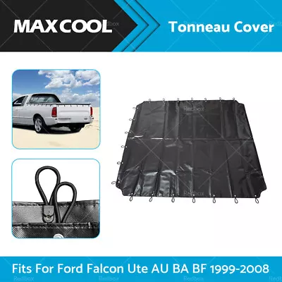 Tonneau Cover Soft PVC Tarp For Ford Falcon Ute AU BA BF 1999-2008 Waterproof • $93