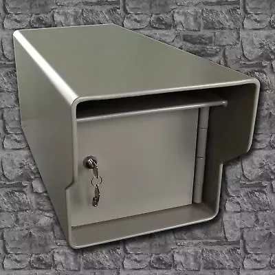 Extreme Heavy Duty High Security Locking Steel Mailbox - All Welded 68 Pounds! • $588.85