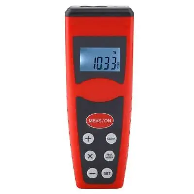 Compact Digital Ultrasonic Laser Distance Meter Range Finder Measuring Tool • £15.02