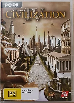 Civilization IV Complete PC DVD-Rom Game • $12.99