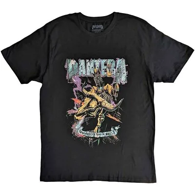 Pantera Vintage Rider T-Shirt Black New • $37.61