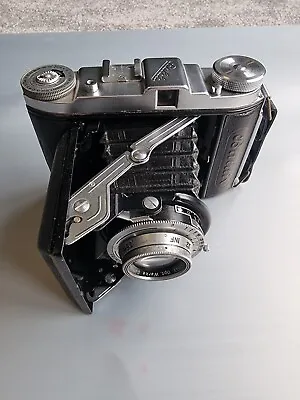 BALDA BALDIX German Vintage Folding  Camera  6x6 120 Film. 75mm F/3.5 • £45