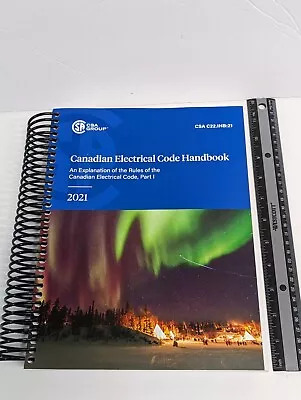 2021 Canadian Electrical Code Handbook PART 1 CSA C22.1HB:21 Electrician Guide • $54.99