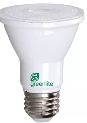  7W LED PAR20 Flood Light Dimmable  SET OF 2 *GREENLITE* 25000 HRS  • $6.99