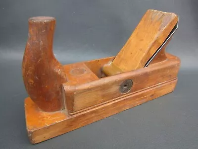 Wooden Smoothing Plane Vintage Old Tool By Ulmia • $67.75