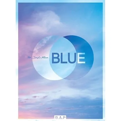 B.A.P-[Blue] 7th Single Album B Ver CD+Booklet+PhotoCard+Gift K-POP Sealed BAP • $24.11