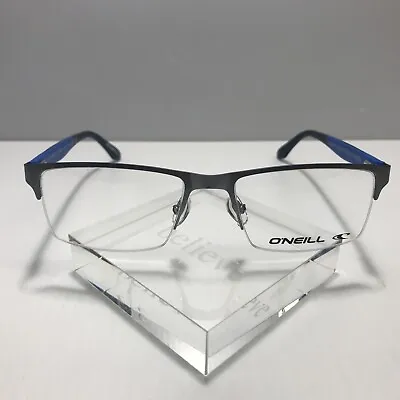 O'NEILL ONO-PADDY C.005 MATTE LIGHT GUNMETAL/NAVY 54[]18-145 Eyeglass Frames • $40