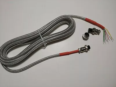 16' Stainless Steel Braided 20AWG 5 Conductors For Weight Floor Scale Indicator  • $23.39